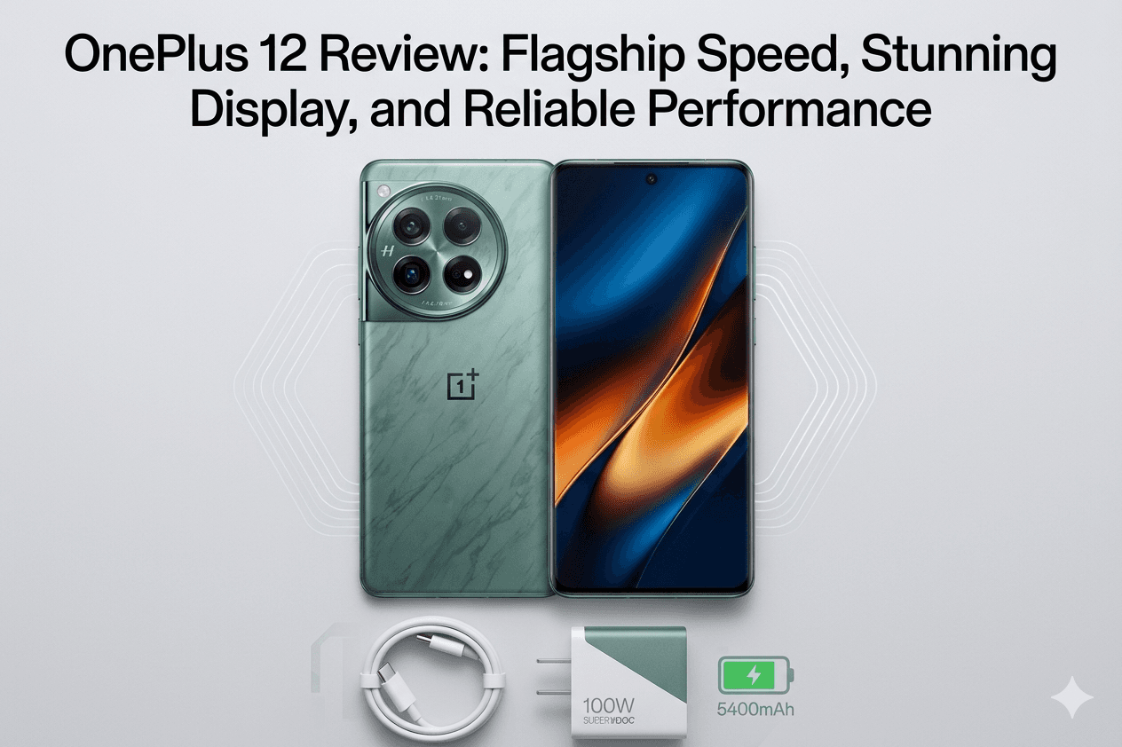 OnePlus 12 Review: Flagship Speed, Stunning Display, and Reliable Performance