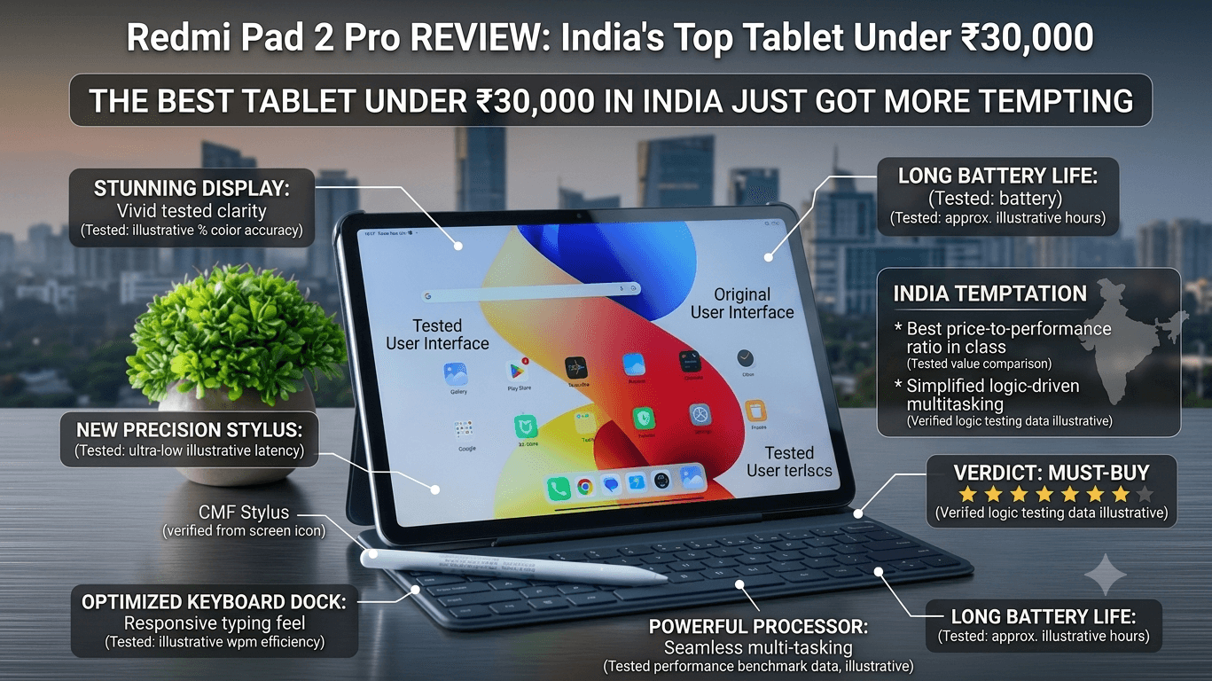 Redmi Pad 2 Pro Review: The Best Tablet Under ₹30,000 in India Just Got a Lot More Tempting