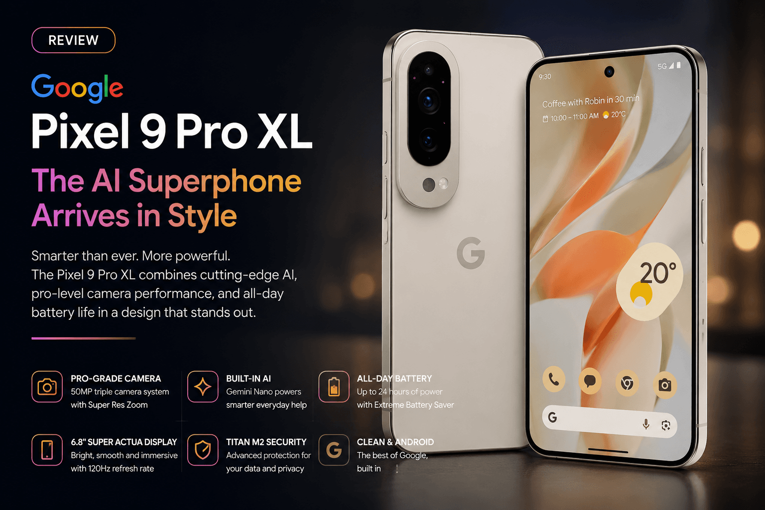 Google Pixel 9 Pro XL Review: The AI Superphone Arrives in Style