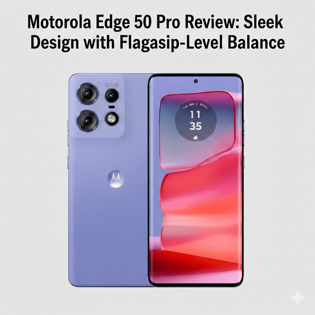 Motorola Edge 50 Pro Review: Sleek Design with Flagship-Level Balance