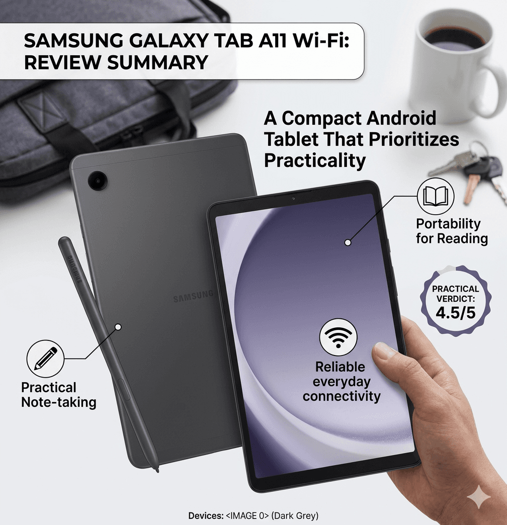 Samsung Galaxy Tab A11+ Wi-Fi Review: A Budget Android Tablet That Gets the Basics Right