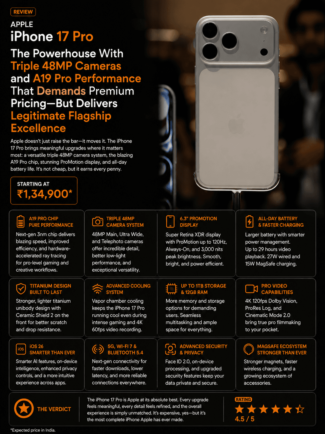 iPhone 17 Pro Review: The Powerhouse With Triple 48MP Cameras and A19 Pro Performance That Demands Premium Pricing—But Delivers Legitimate Flagship Excellence