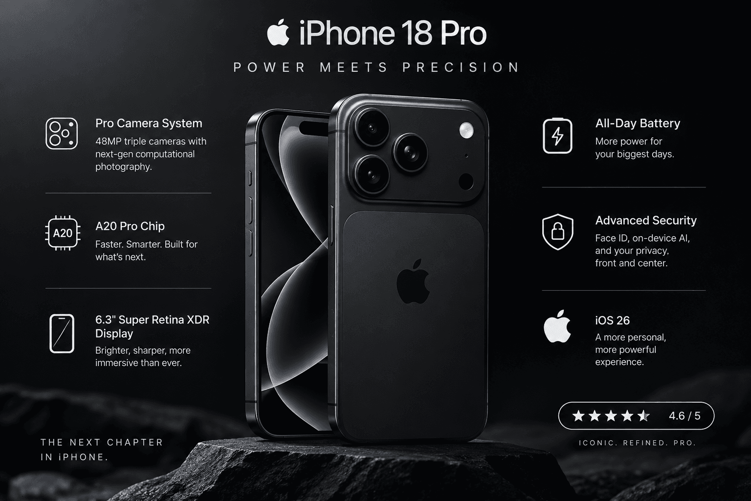 iPhone 18 Pro in Deep Black Review: The Classic Professional Finish That Hides Imperfections and Commands Authority in Every Setting