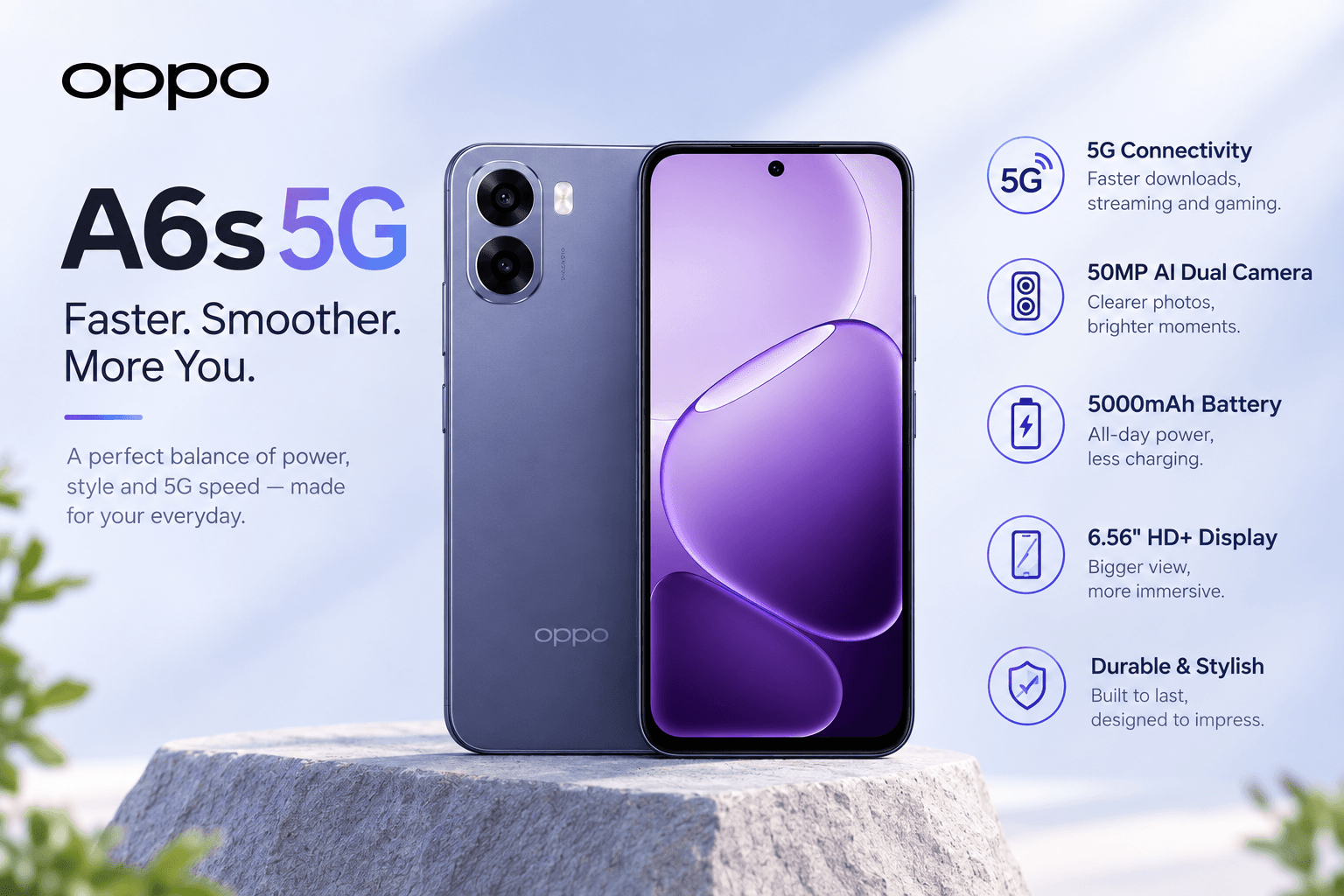 OPPO A6s 5G Review: The Affordable Battery Champion With 7,000mAh Capacity and 50MP Camera That Proves Budget Doesn't Mean Compromise